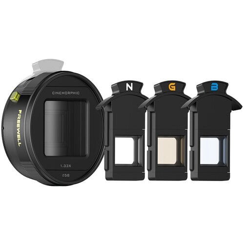 [FW-PROANM-1.33X] Freewell Steven Divish 1.33x Pro Cine Anamorphic 3 in 1 Kit