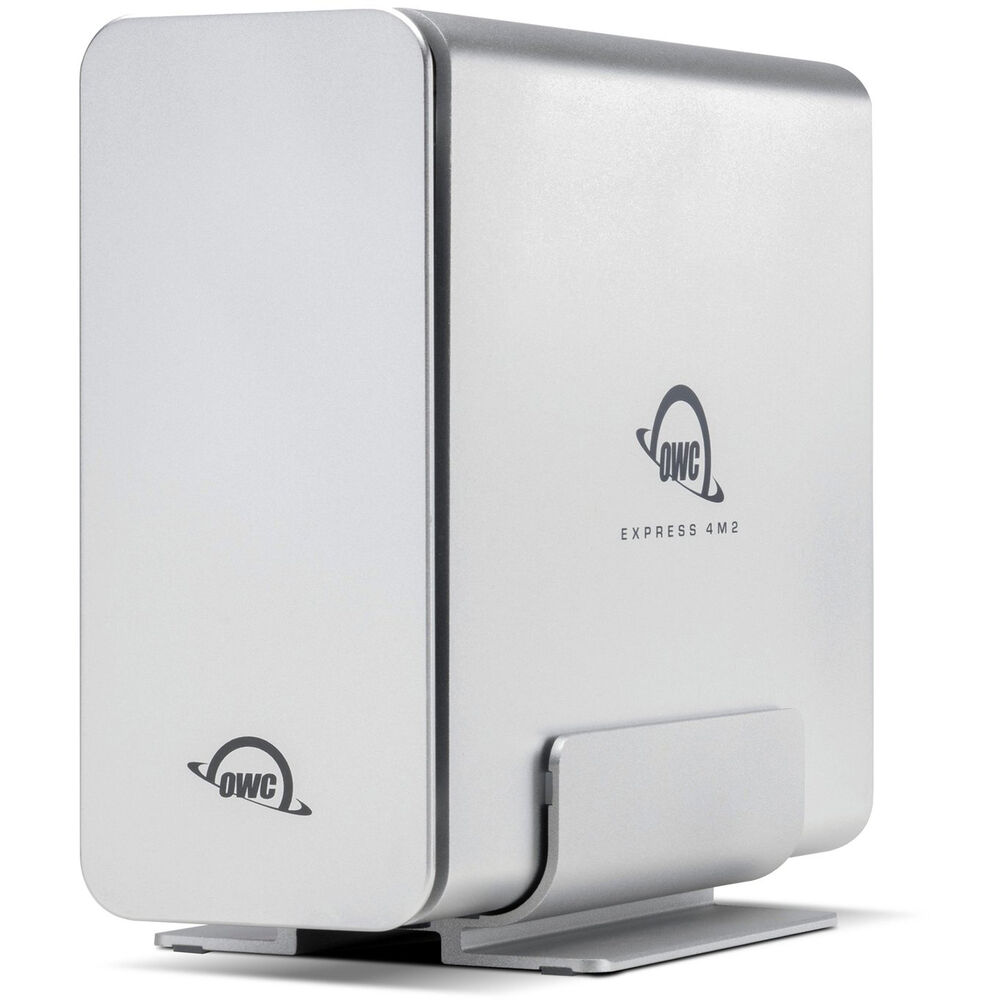 OWC Express 4M2 4-Bay USB4 External SSD Enclosure with SoftRAID