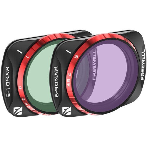 [FW-OP3-VNDXMIST] Freewell DJI Osmo Pocket 3 Mist VND Filters 2PACK
