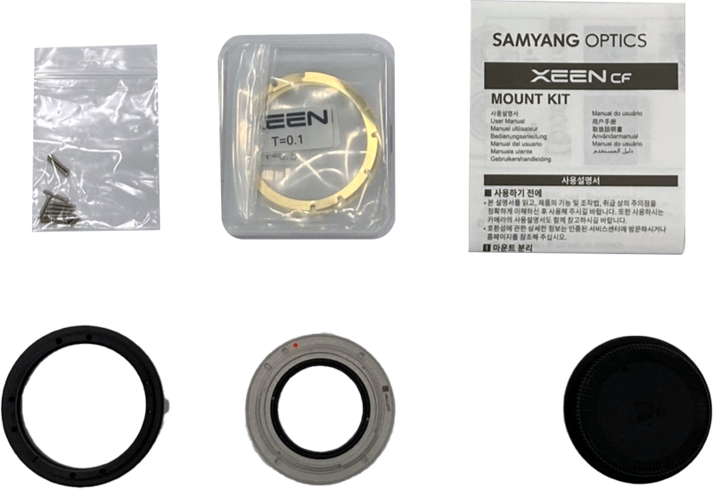 XEEN CF Lens Mount Değişim Kiti (Sony E Mount)