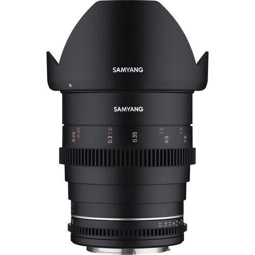 [SYDSX24-MFT] Samyang 24mm T1.5 VDSLR MK II MFT Mount Cine Lens