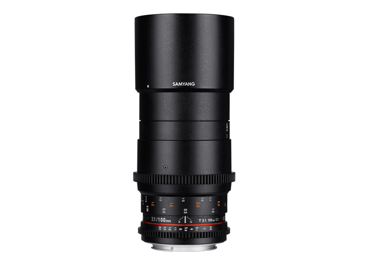 [SYDS100M-EF] Samyang 100mm T3.1 ED UMC Canon EF Makro Cine Lens