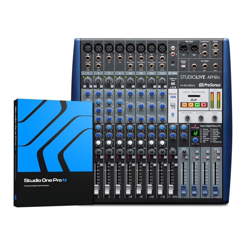[6634] PreSonus StudioLive AR12c USB