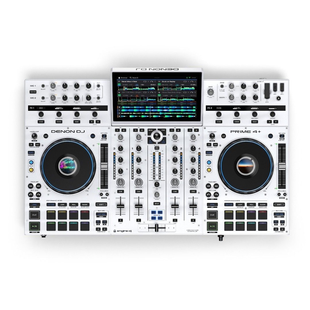 [7624] Denon DJ Prime 4+ White Edition