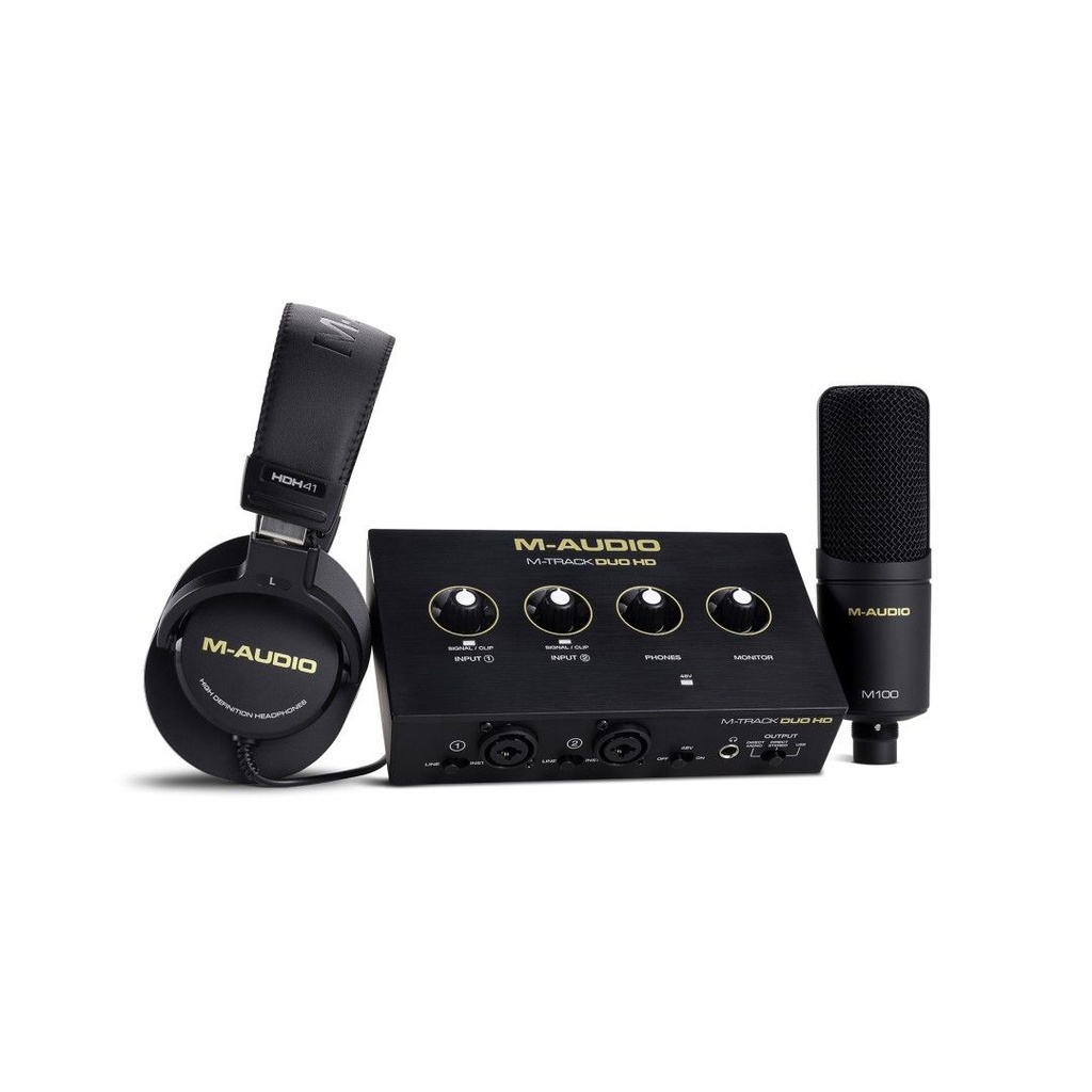 M-Audio M-Track Duo HD Producer Pack