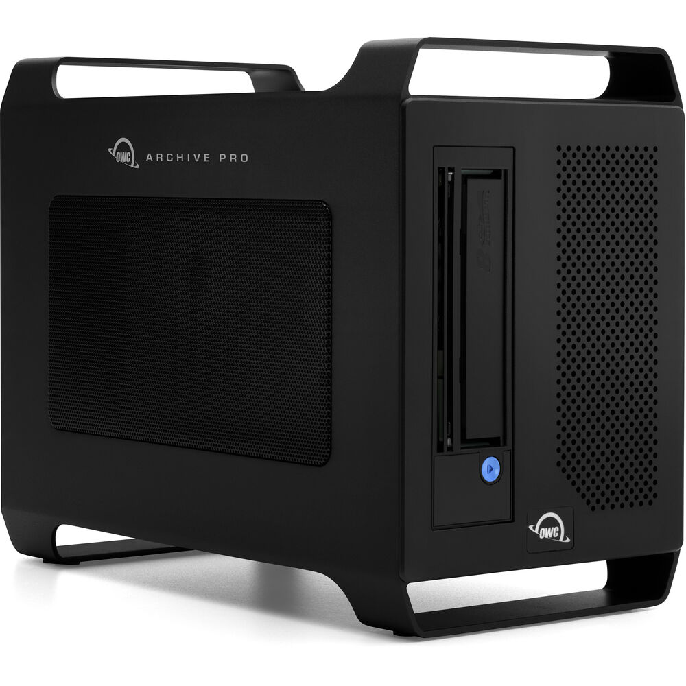 [OWCTBLTMP80X16H] OWC Archive Pro LTO-8 + 16TB Staging SSD With Canister SW from Hedge