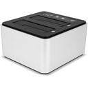 OWC Drive Dock USB 3.2 (10Gb/s) Dual-Bay Drive Docking Solution for 2.5-inch and 3.5-inch SATA Drives