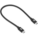 OWC 0.3 Meter Thunderbolt 5 up to 80/120Gb/s Retail Cable 240W