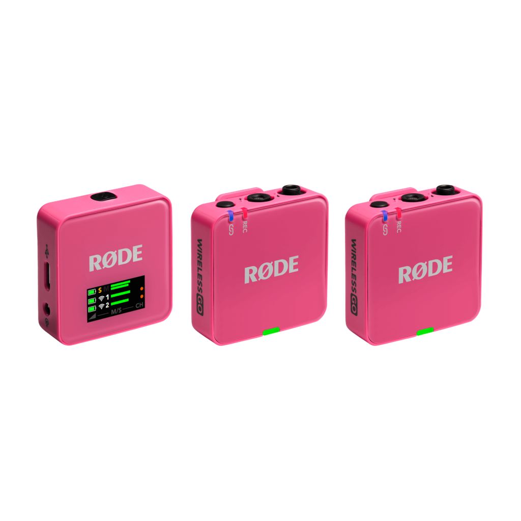 Rode Wireless GO (Gen 3) - Pembe