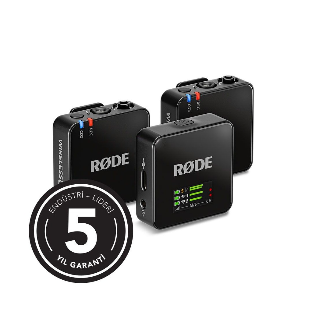 Rode Wireless GO (Gen 3) - Siyah