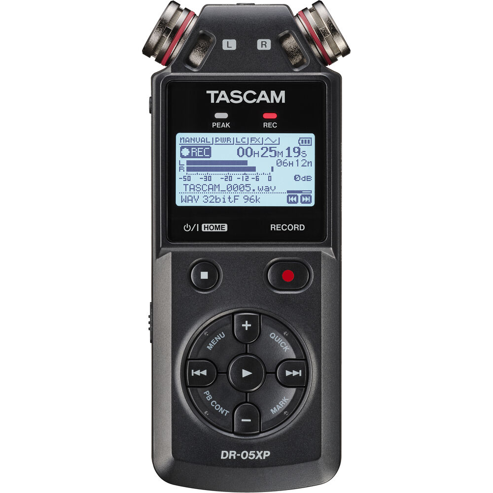 Tascam DR-05XP Stereo El Tipi Ses Kayıt Cihazı & USB Ses Arayüzü
