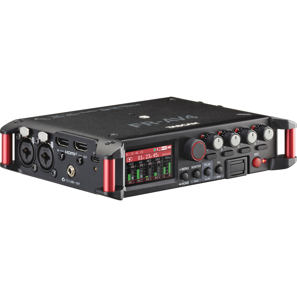 [FR-AV4] Tascam FR-AV4 32-Bit Float 4 Kanal Profesyonel Ses Kayıt Cihazı