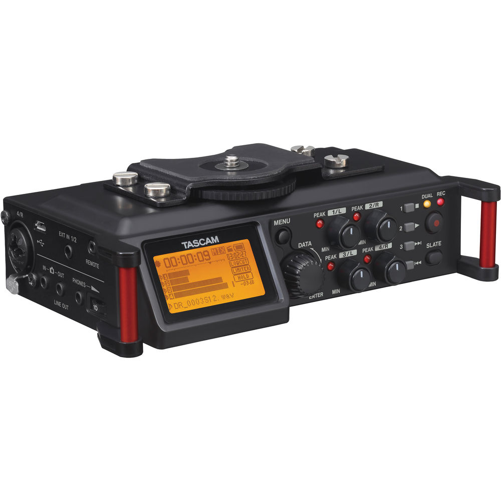 [DR-70D] Tascam DR-70D DSLR için 4 Kanal Ses Kayıt Cihazı