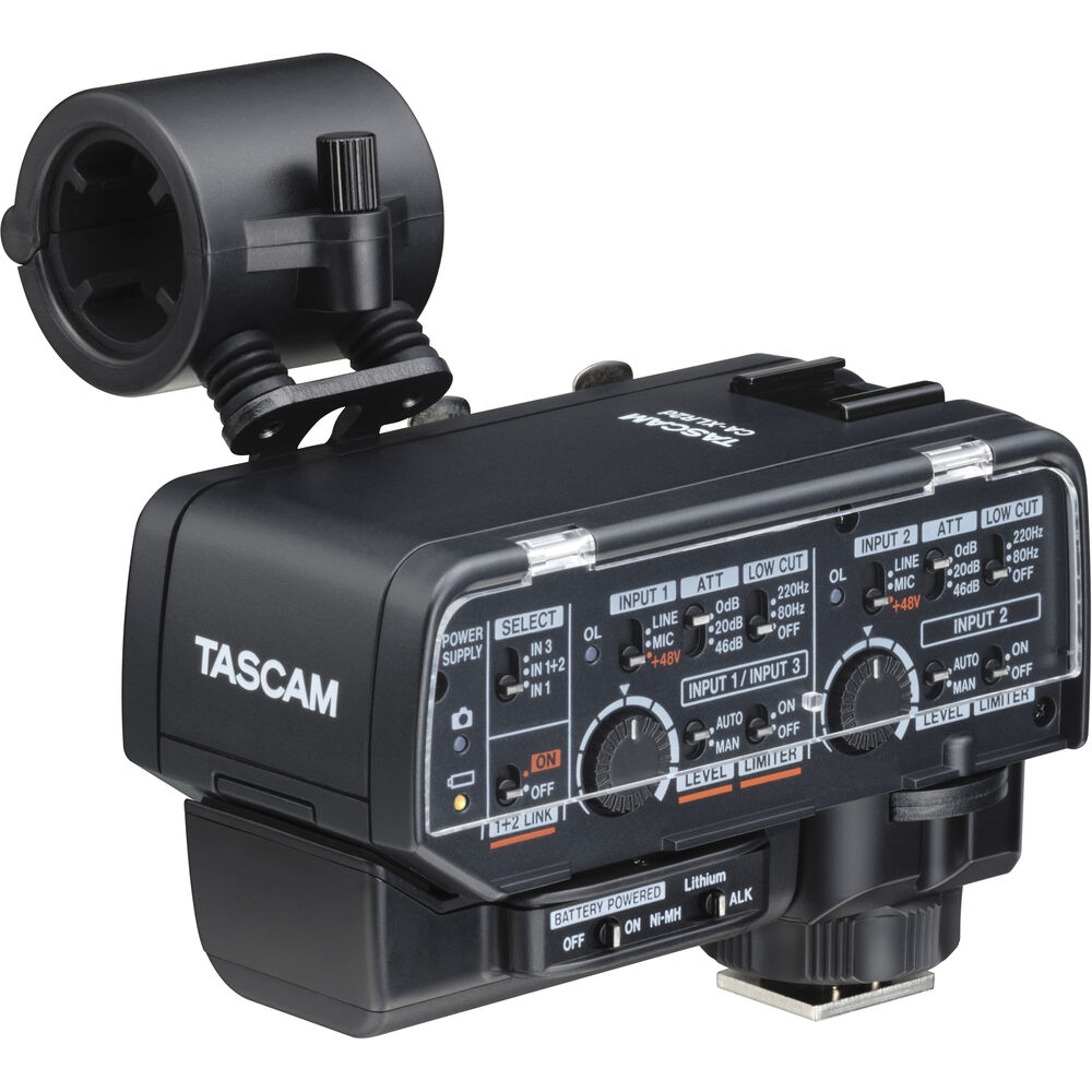 [CA-XLR2D-C] Tascam DR-10X XLR Mikrofon Tipi Taşınabilir Ses Kayıt Cihazı