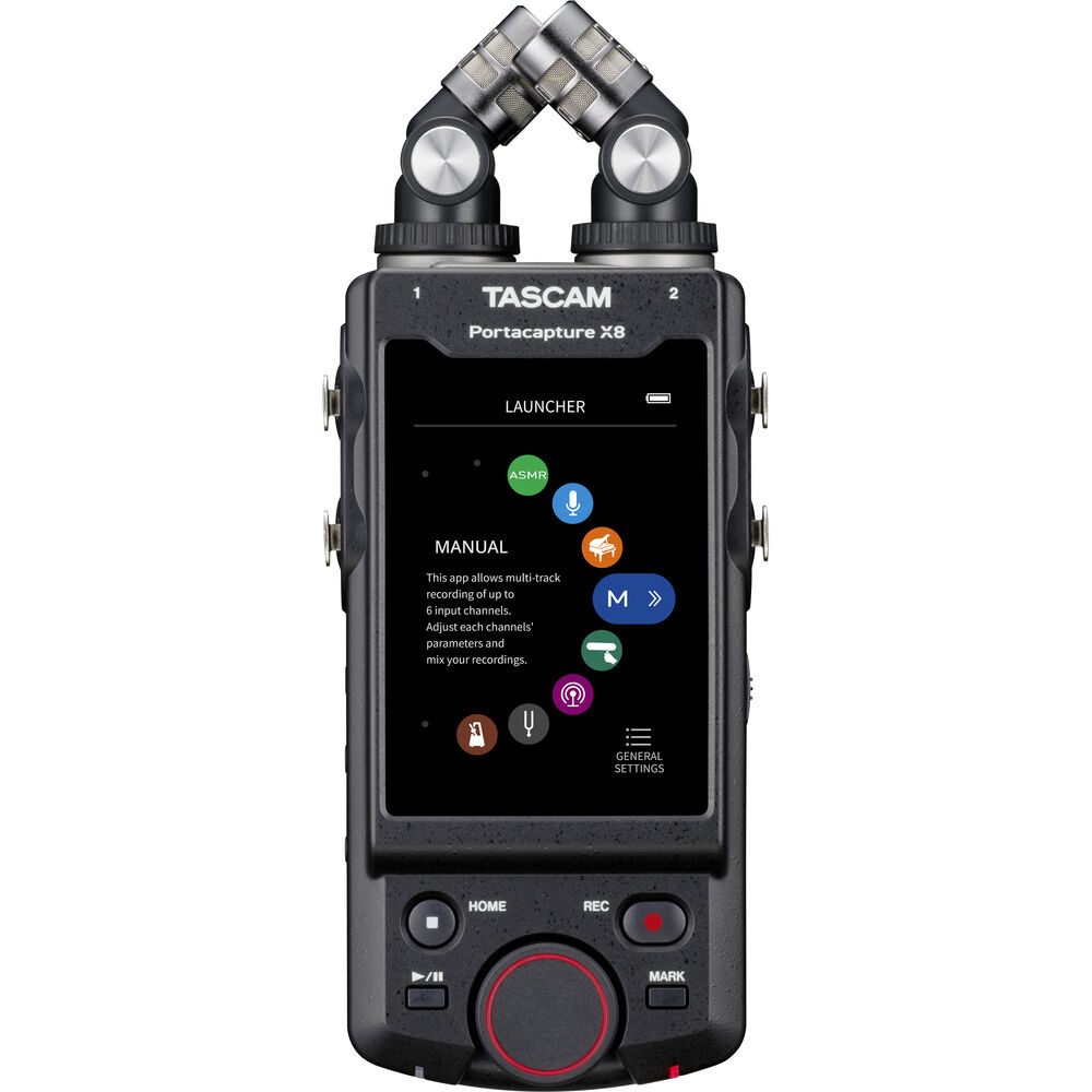 [PORTACAPTURE X8] Tascam Portacapture X8 32-Bit Float Profesyonel Ses Kayıt Cihazı