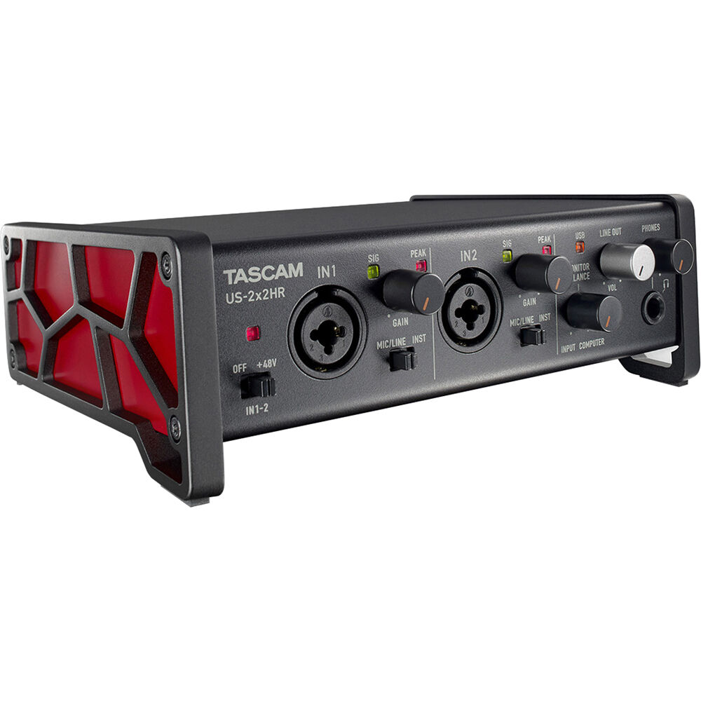 [US-2X2HR] Tascam US-2x2HR 2 Giriş / 2 Çıkış 192kHz USB Ses Kartı