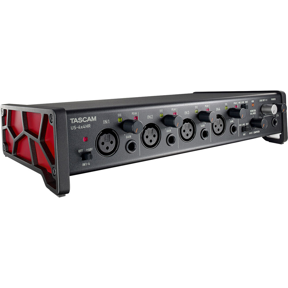 [US-4x4HR] Tascam iXZ iOS Uyumlu Mikrofon & Enstrüman Ses Arayüzü