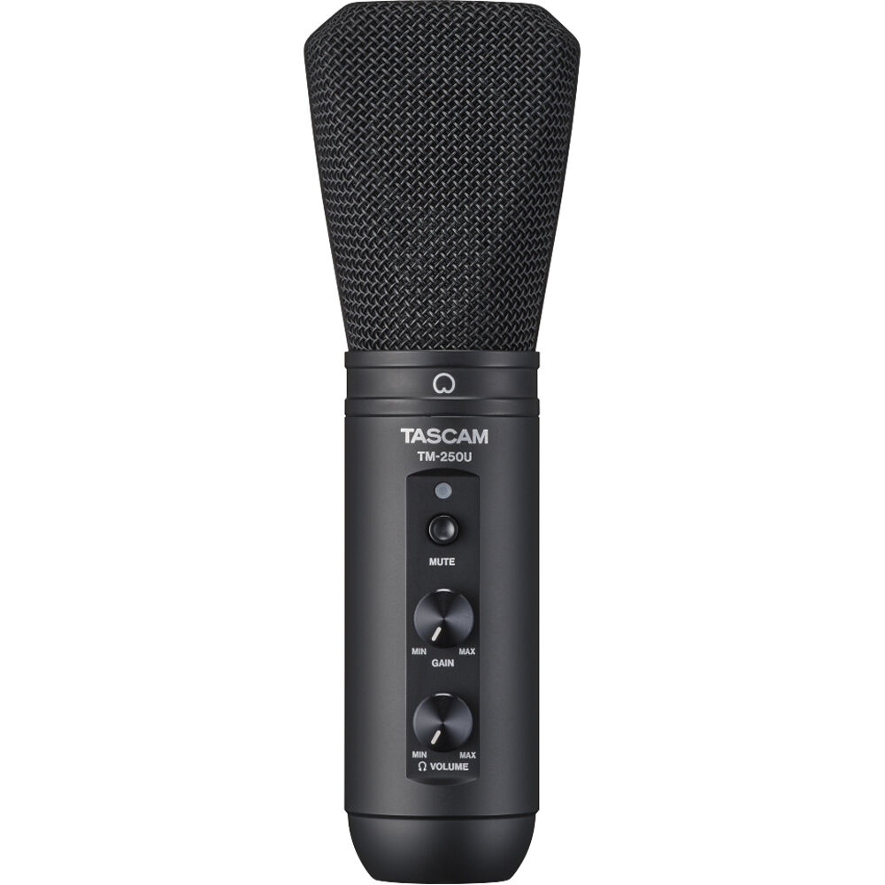[TM-250U] Tascam TM-250U USB Yayıncı Mikrofonu (Kulaklık Çıkışlı)
