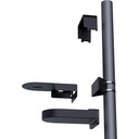 BirdDog XL Ultra - Pole Mount (Siyah) - Duvar Bağlantı Aparatı 