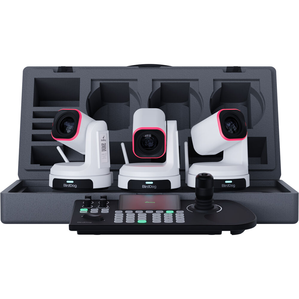 [BDX1-30BUNDLE-W] BirdDog X1 30X PTZ Yayın Paketi (3 Kamera + Kumanda) (Beyaz)