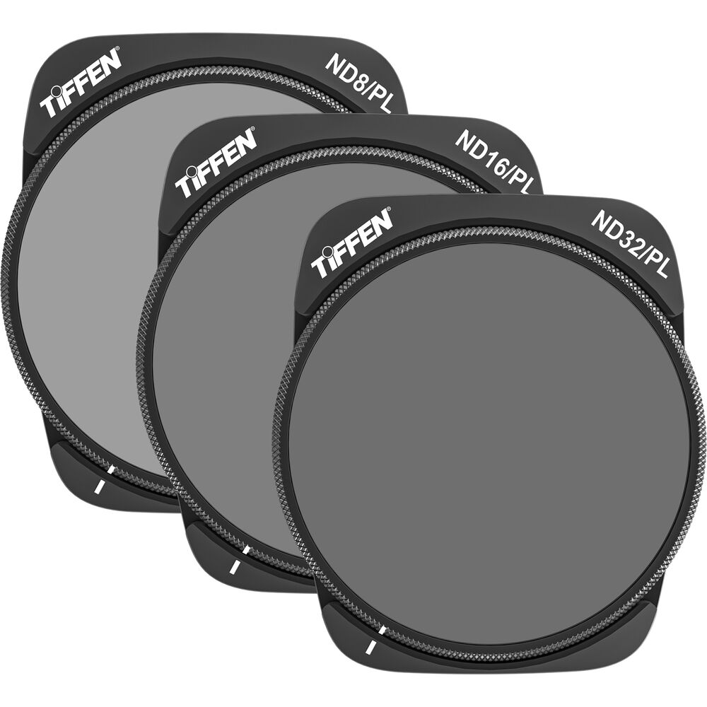 [DJIAIR3NDPLKIT3] TIFFEN DJI Air 3 ND8/PL, ND16/PL, ND32/PL Filtre Seti
