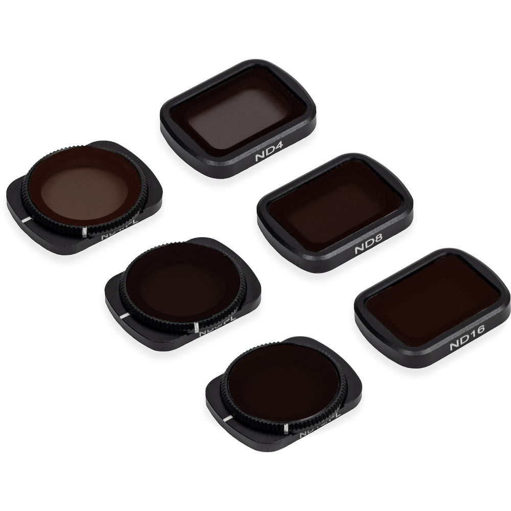 [OSMOPOCKET6KIT] TIFFEN Osmo Pocket ND4, ND4/PL, ND8, ND8/PL, ND16, ND16/PL Filtre Seti