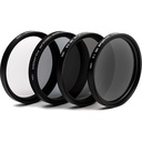 Tiffen 4'lü Aperture Filtre Kiti (DJI Inspire 2/3 ve Zenmuse X7, X5S, X5R & X5 için)