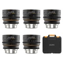 Dulens APO Mini Prime T2.4/T2.6 5-Lens Kit (ARRI PL)
