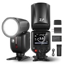 Neewer Z2PRO-S Sony Uyumlu 76W Yuvarlak Kafa Akülü Tepe Flaşı