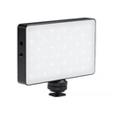 GVM 8RS RGB Kamera Üstü Dahili Akülü Mobil Led Işık (11x7cm)