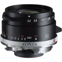 Voigtländer Color-Skopar 50mm F2.2 VM Leica M Mount (Siyah)